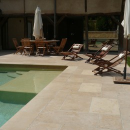 création d’une terrasse pour piscine