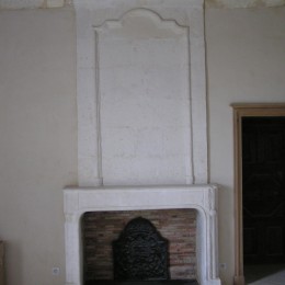 renovation of an ancient fireplace