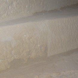 creation and stone carving of steps